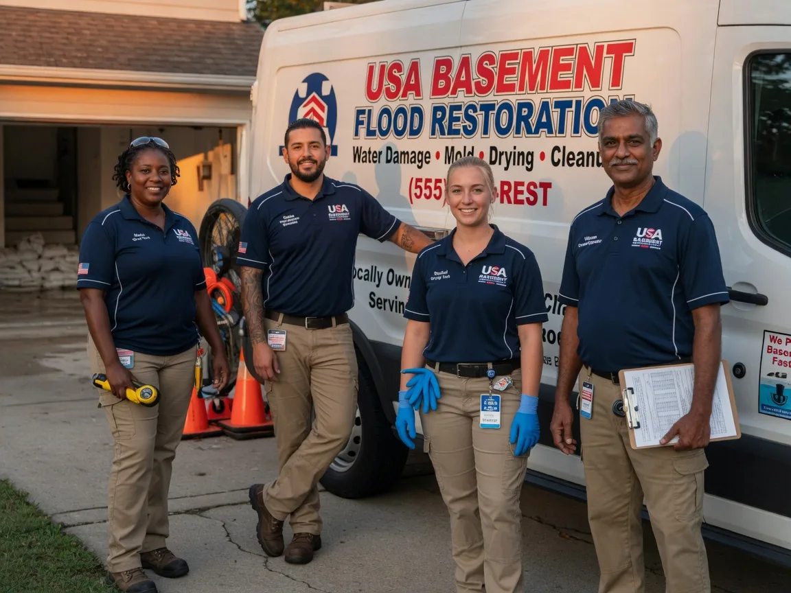 Basement Flood Cleanup company in Colgate, WI