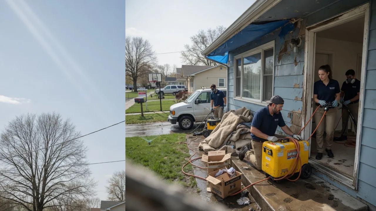 Basement Flood Cleanup in Colgate, WI near me